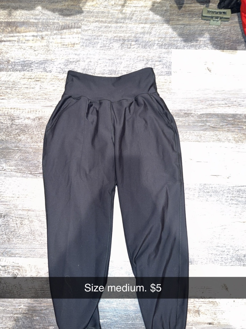 Old Navy Black High-Waist Jogger Pants